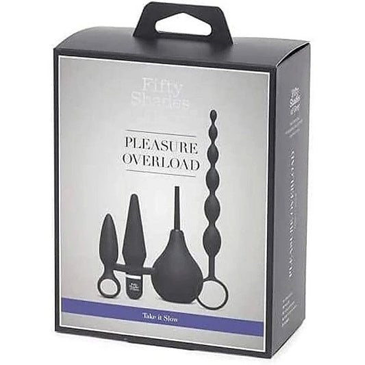 Fifty Shades of Pleasure Overload Take It Slow Gift Butt - Butt Plugs