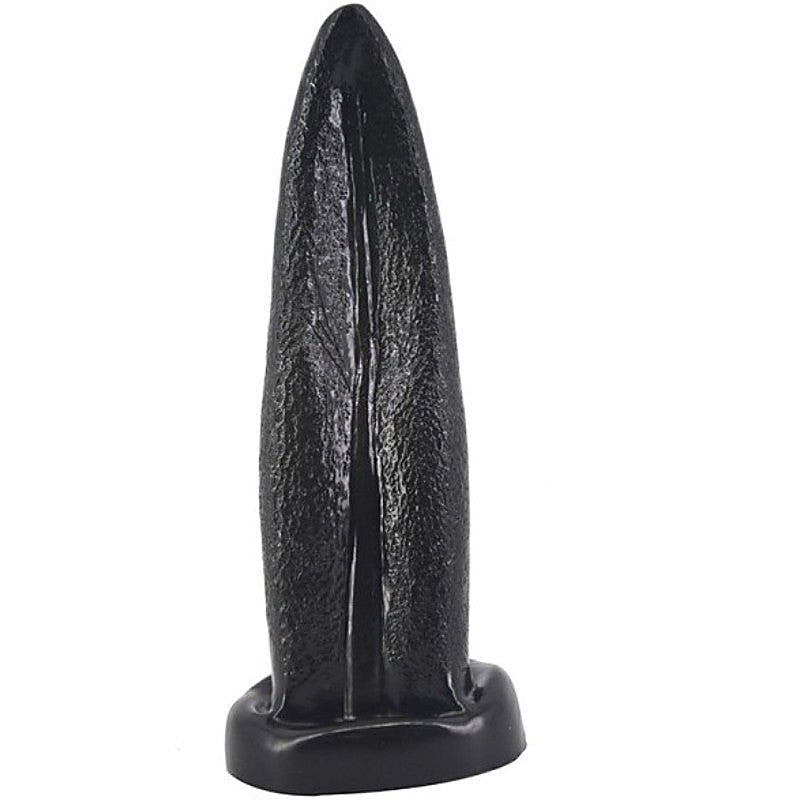 FAAK Soft and Versatile Tongue Shaped Anal Stimulator Premium Silicone Butt Plug - Realistic Dildos