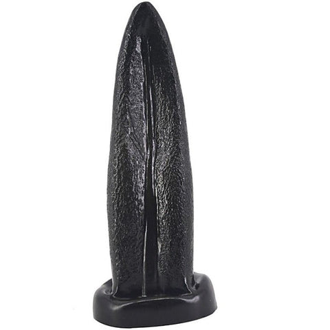 FAAK Soft and Versatile Tongue Shaped Anal Stimulator Premium Silicone Butt Plug - Realistic Dildos
