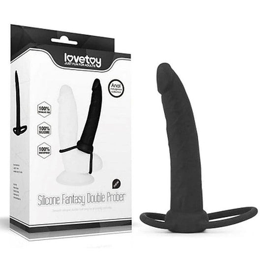 Anal Indulgence Silicone Fantasy Double Prober - Anal Dildos