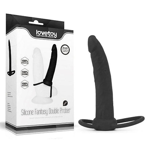 Anal Indulgence Silicone Fantasy Double Prober by Lovetoy - Anal Dildos
