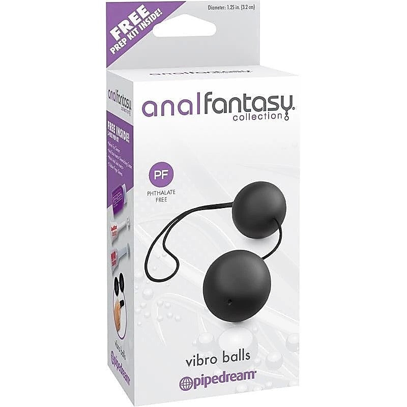 Anal Fantasy Collection Anal Vibro Balls - Butt Plugs