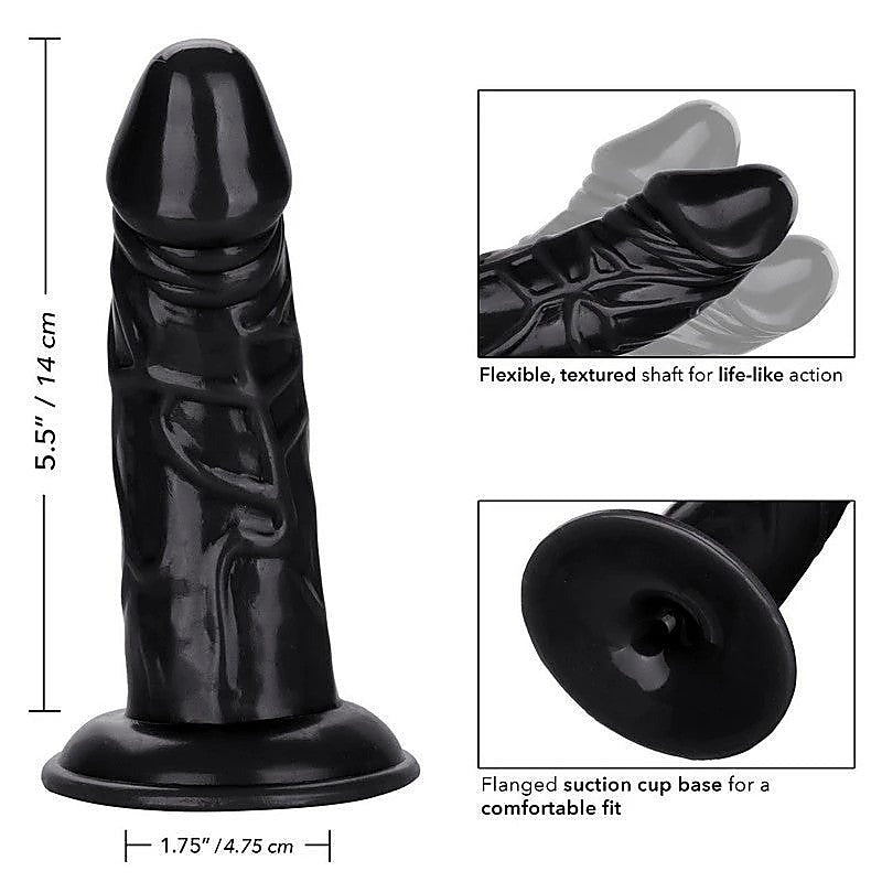 Back End Chubby Realistic Dong by California Exotics - Butt Plugs