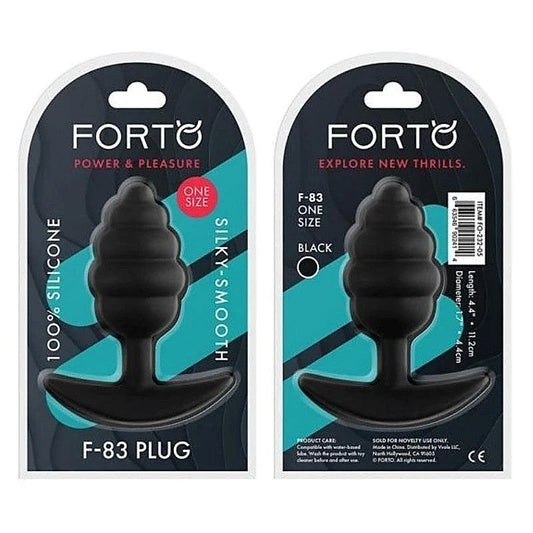 Forto F-83 Silicone Honey Dipper Plug by VVOLE LLC - Butt Plugs