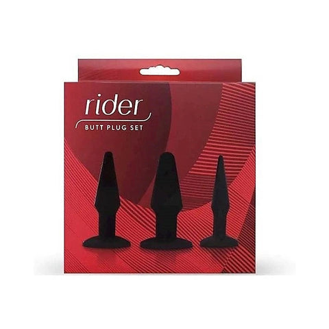 Premium Rider Butt Plug Set by Seven Creations - Butt Plugs