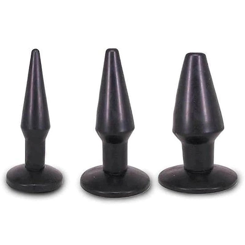 Premium Rider Butt Plug Set by Seven Creations - Butt Plugs