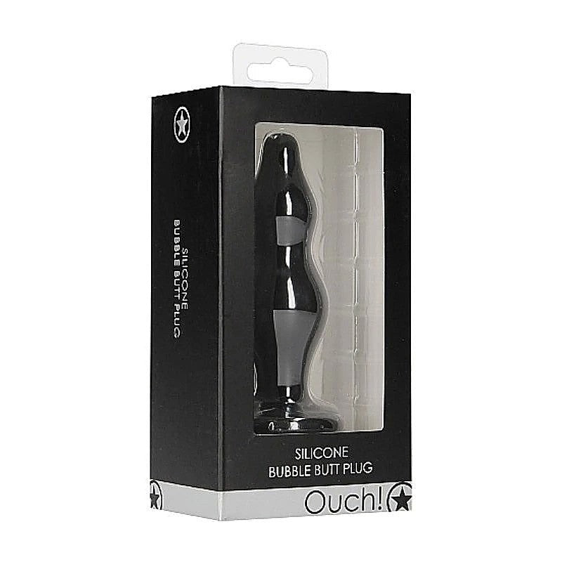 Premium Ouch! Bubble Butt Plug by Shots Toys - Butt Plugs