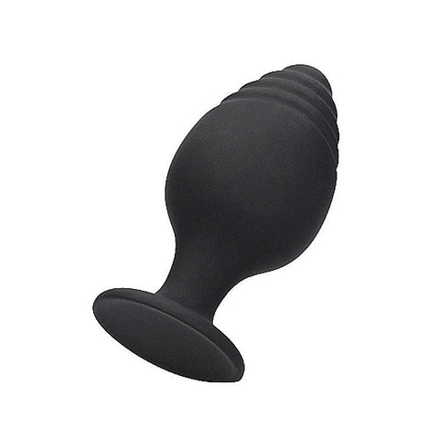 Premium Rippled Pleasure Plug by Shots Toys - Butt Plugs