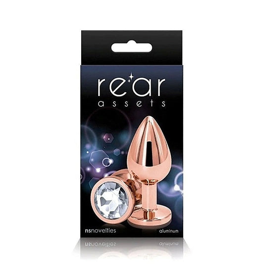 Rear Assets Rose Gold Medium by NS Novelties - Butt Plugs