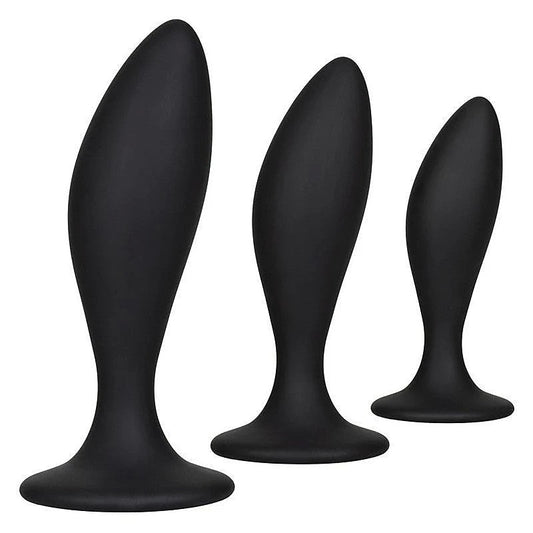 Silicone Curve Anal Plug Kit by California Exotics - Butt Plugs