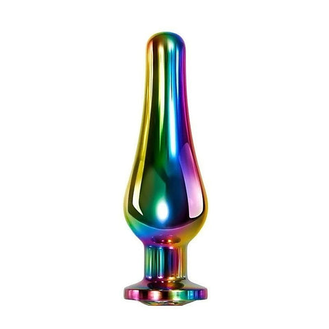 Premium Rainbow Metal Pleasure Plug by Evolved - Butt Plugs
