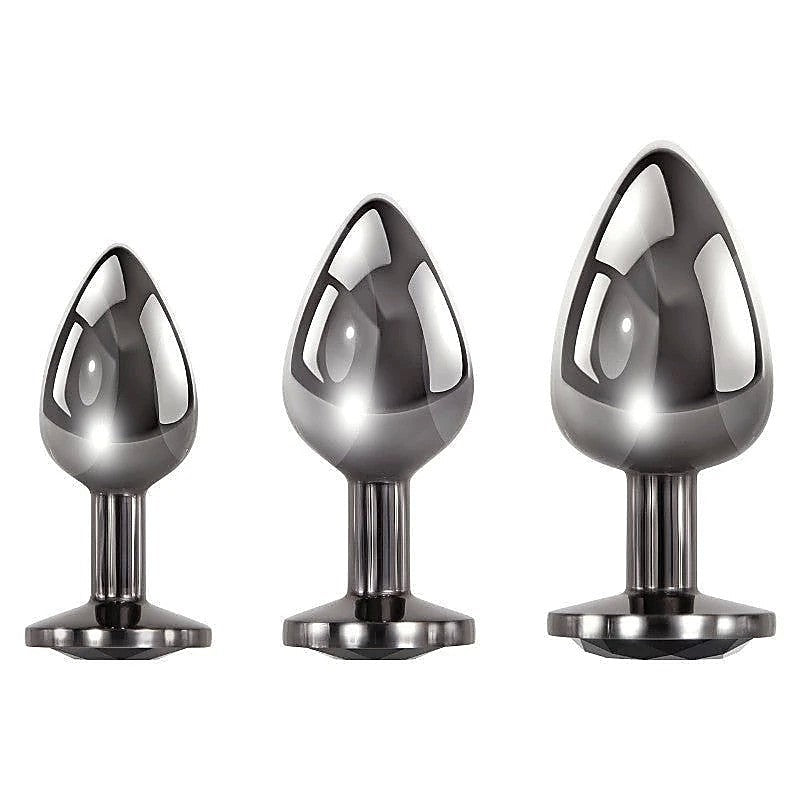 Black Gem Anal Plug Collection by Evolved - Butt Plugs