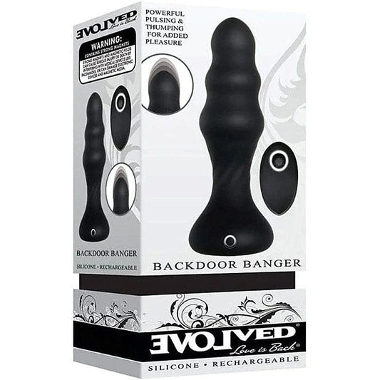 Backdoor Bliss Silicone Vibrator by Evolved - Butt Plugs