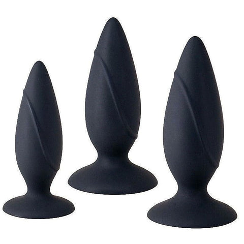 Essence Anal Training Set Black by Seven Creations - Butt Plugs