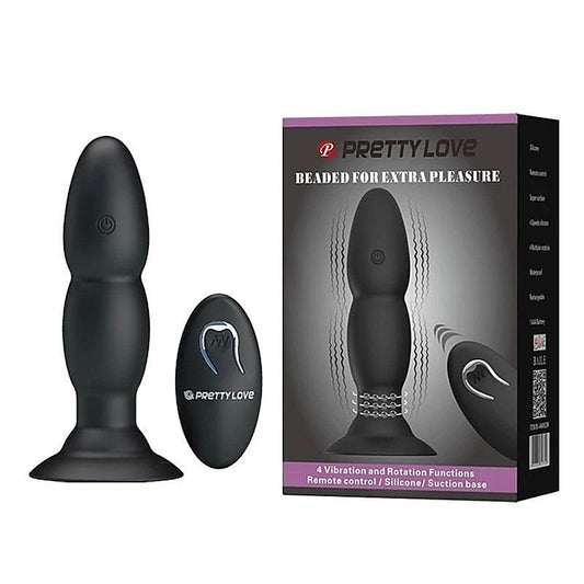 Beaded Remote Anal Vibrator by Baile - Anal Vibrators