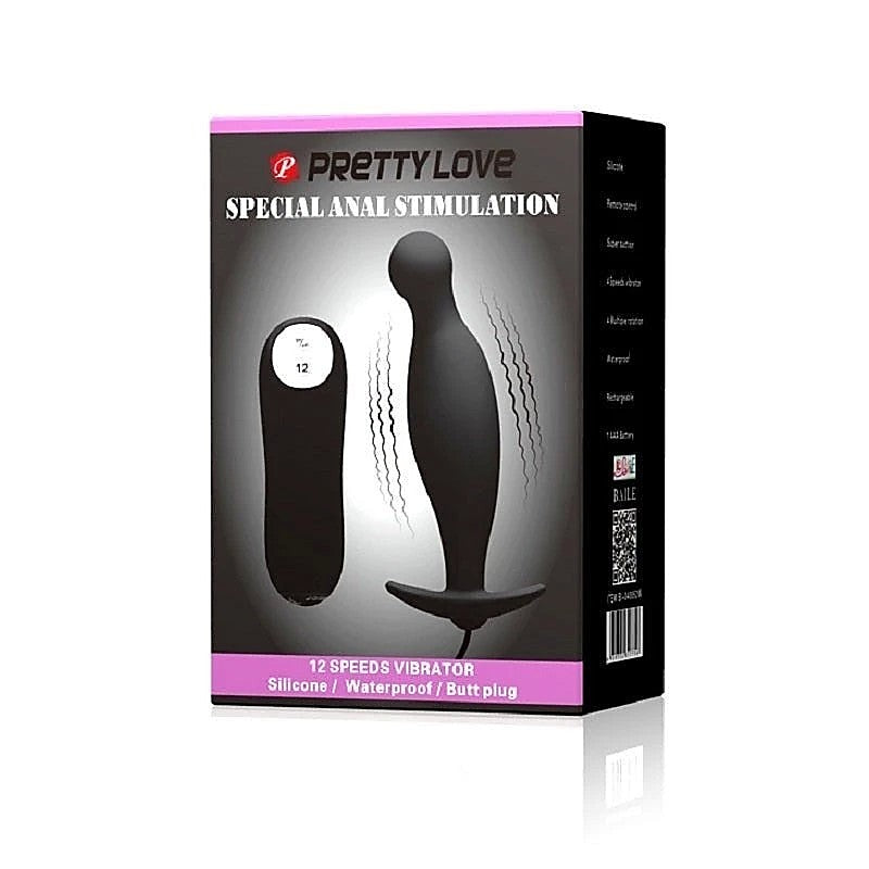 Curved Anal Vibrator by Baile - Butt Plugs
