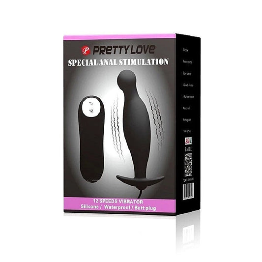 Curved Anal Vibrator by Baile - Butt Plugs