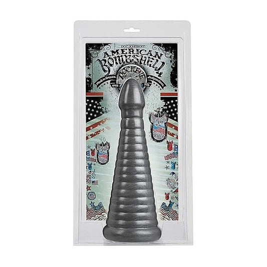 Rockeye Anal Dildo Gun Metal by Doc Johnson - Butt Plugs