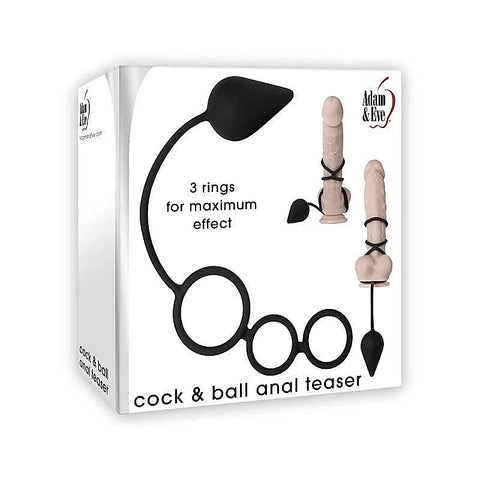 Cock & Ball Anal Teaser by Adam & Eve Sextoys - Prostate Toys