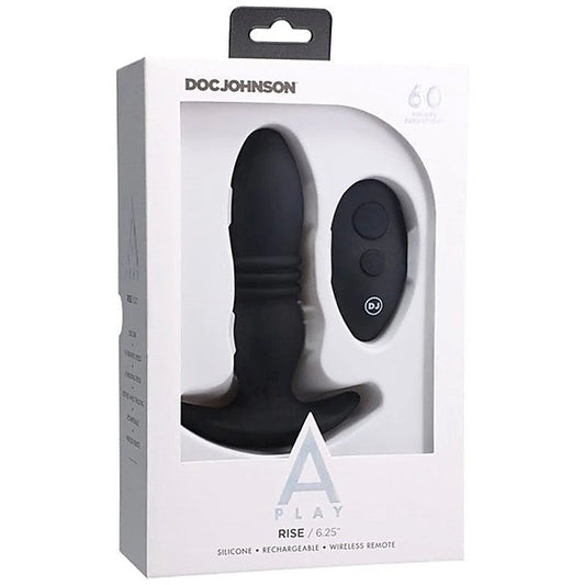 A-Play RISE Remote Control Anal Plug by Doc Johnson - Prostate Toys