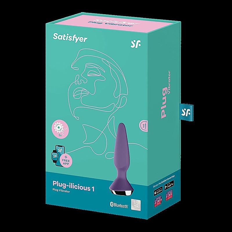 Plug-ilicious 1 App Controlled Anal Vibrator by Satisfyer - Remote Control Vibrators