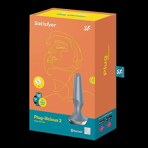 Plug-ilicious 2 App Controlled Vibrating Anal Plug - Body Wands