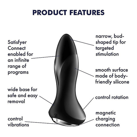 Professional Rotator Plug 1 by Satisfyer - Remote Control Vibrators