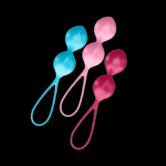 V Balls Orgasm Training Set by Satisfyer - Love Eggs and Kegel Exercisers