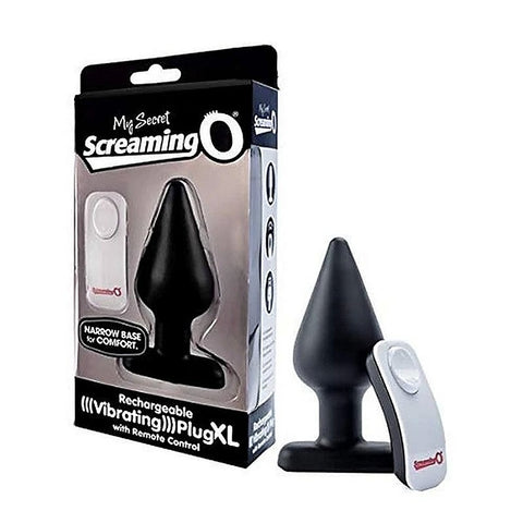 My Secret Remote Vibrating XL Plug by Screaming O - Anal Vibrators