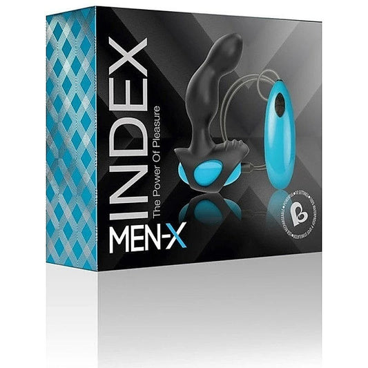 Men-X Index Black and Blue by Rocks Off - Prostate Toys