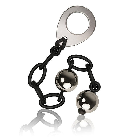 Love in Chains Black by Rocks Off - Anal Beads and Balls