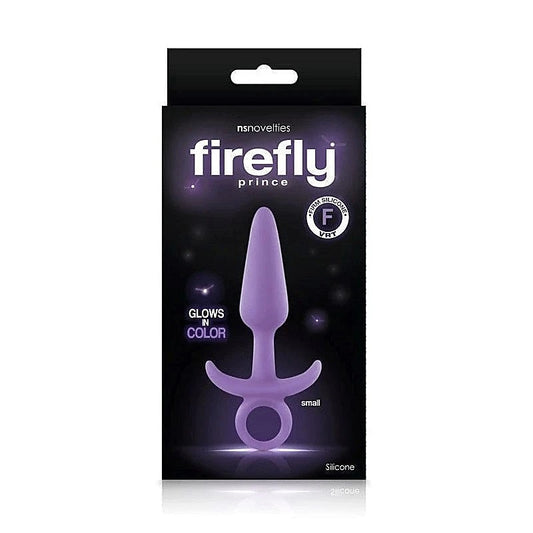 Firefly Prince Glow-in- Butt Plug with Ring Bull - Butt Plugs