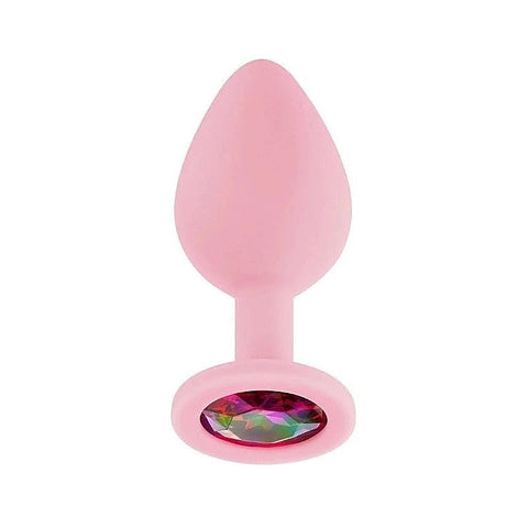 Luv Inc Jp32 Medium Jeweled Plug Pink by VVOLE LLC - Prostate Toys