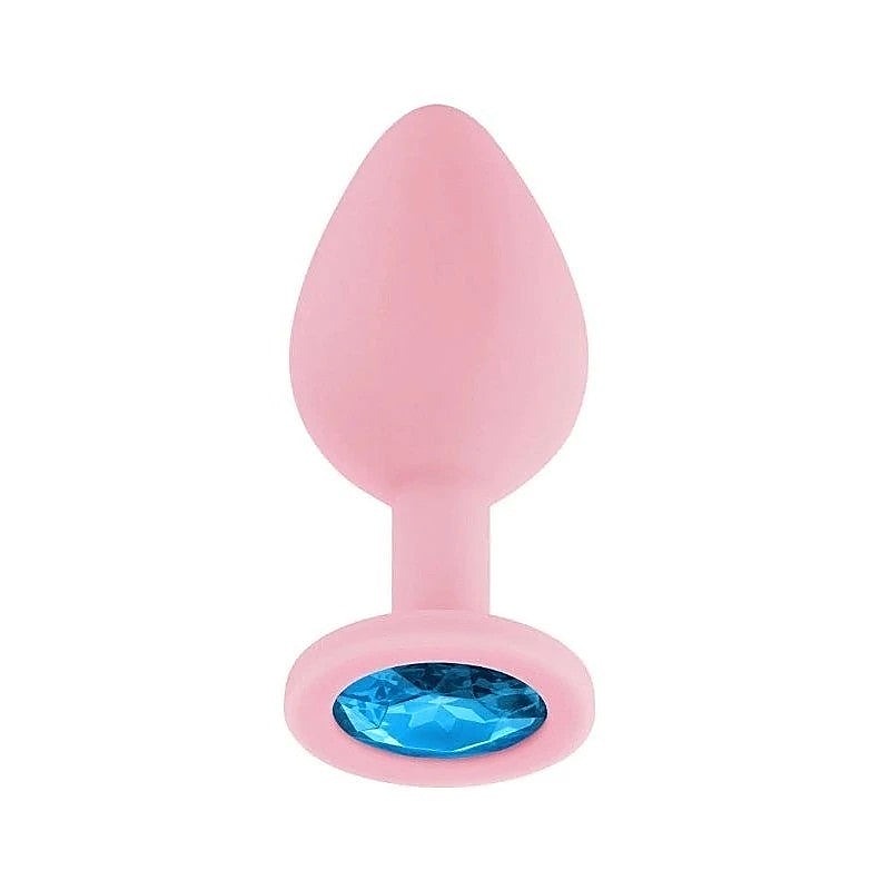 Luv Inc Jp32 Medium Jeweled Plug Pink by VVOLE LLC - Prostate Toys