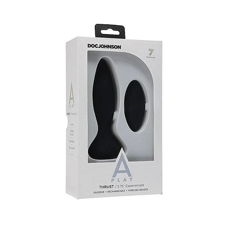 A-Play Thrust Experienced Silicone Anal Plug by Doc Johnson - Anal Vibrators