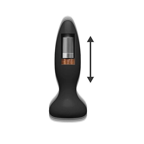 A-Play Thrust Experienced Silicone Anal Plug by Doc Johnson - Anal Vibrators