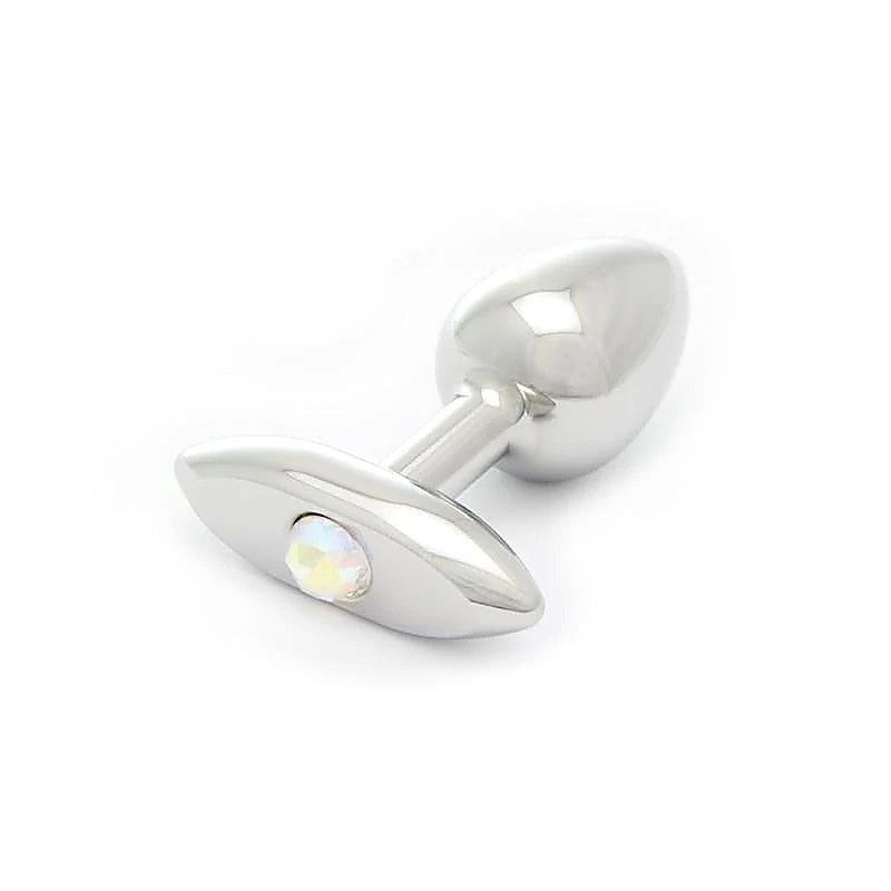 T-Bar Stainless Steel M Aurora Borealis by Rosebuds - Butt Plugs