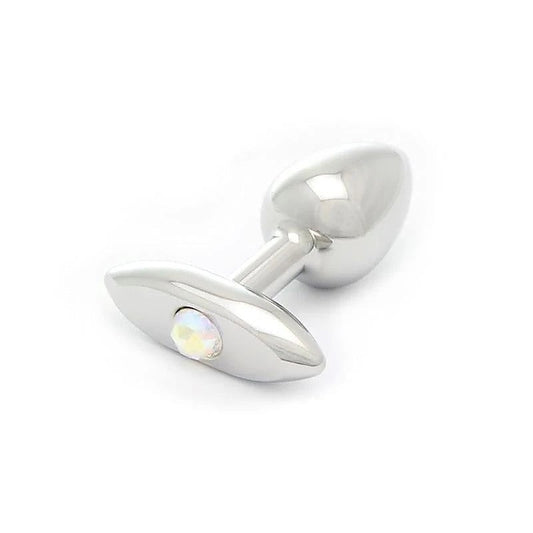 T-Bar Stainless Steel M Aurora Borealis by Rosebuds - Butt Plugs