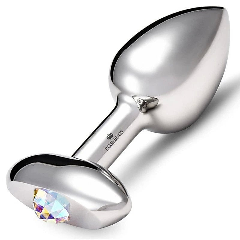 T-Bar Stainless Steel M Aurora Borealis by Rosebuds - Butt Plugs