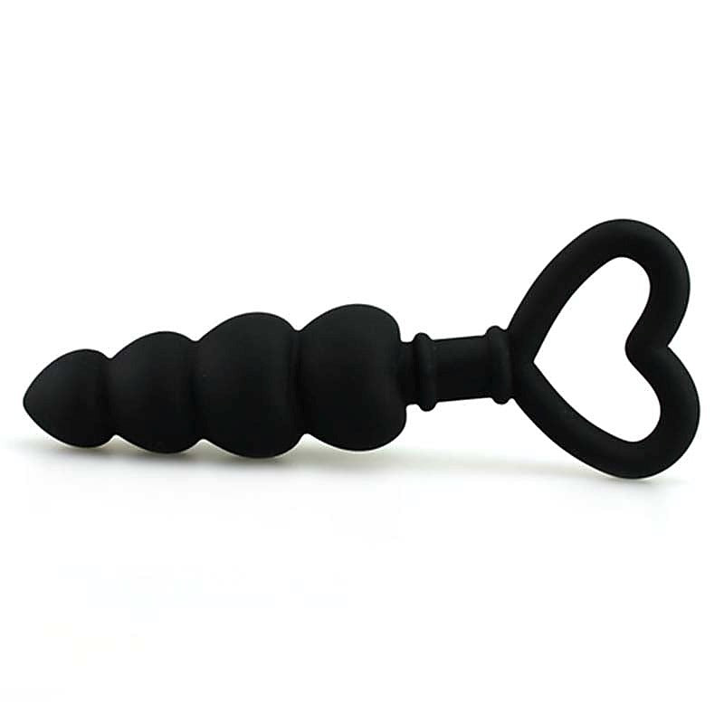 Premium Heart Shaped Anal Plug by BDStyle - Anal Beads and Balls