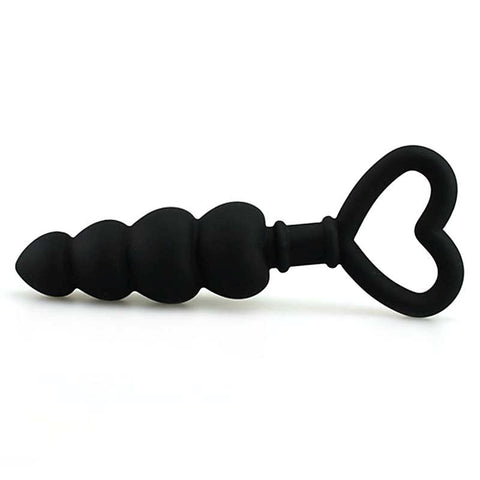 Premium Heart Shaped Anal Plug by BDStyle - Anal Beads and Balls