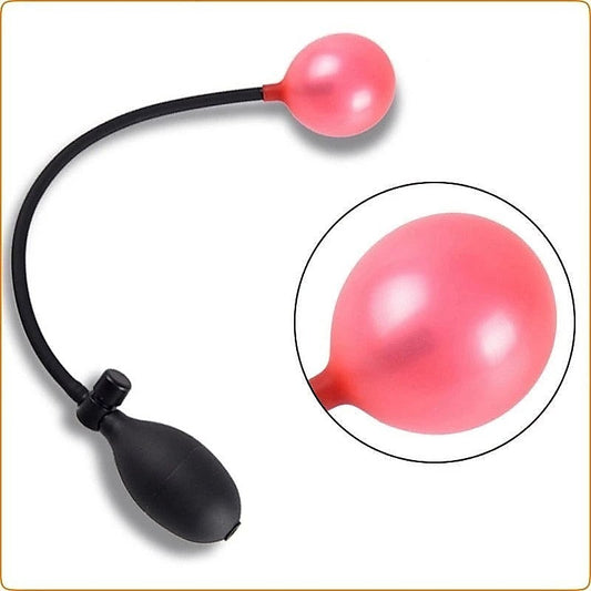Red Point Inflatable Dildo Plug by BDStyle - Butt Plugs