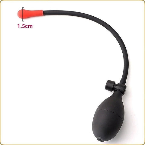 Red Point Inflatable Dildo Plug by BDStyle - Butt Plugs