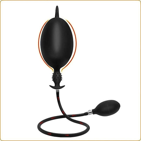 Conger Inflatable Dildo Butt Plug by BDStyle - Butt Plugs