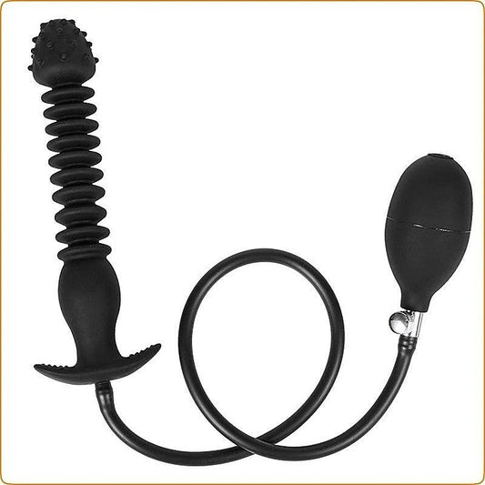 Inflatable Dildo Thrusting Anal Plug by BDStyle - Butt Plugs