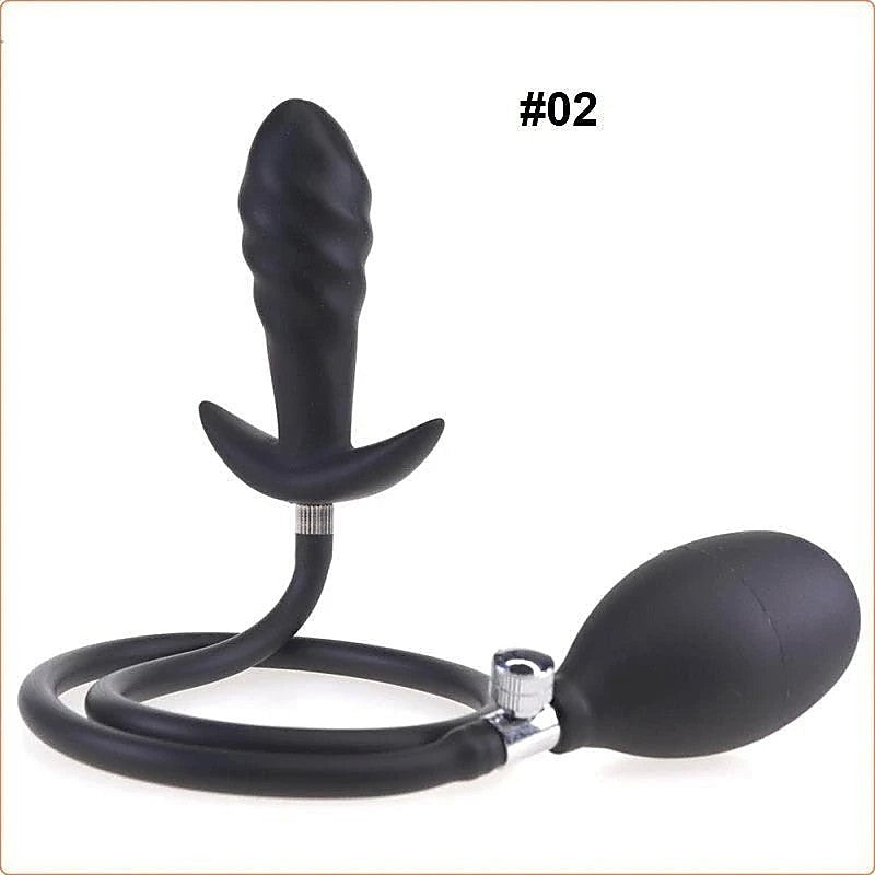 Customizable Inflatable Pleasure Enhancer by BDStyle - Butt Plugs