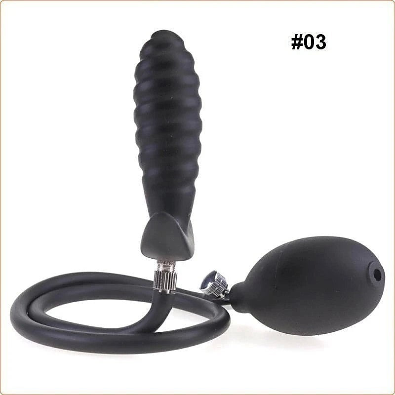 Customizable Inflatable Pleasure Enhancer by BDStyle - Butt Plugs