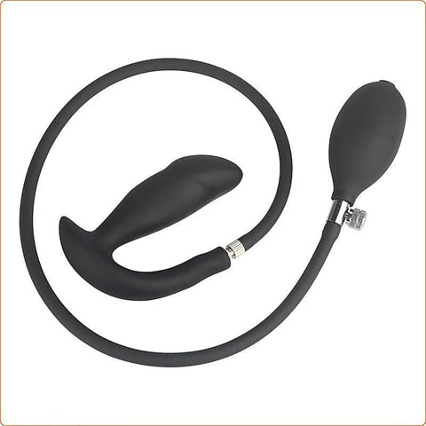 Inflatable Dildo Pump Penis Anal Butt Plug by BDStyle - Butt Plugs