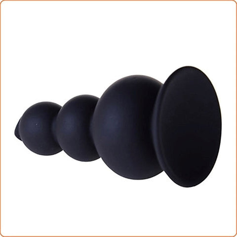 Suction 3 Silicone Ball Anal Beads by BDStyle - Anal Beads and Balls