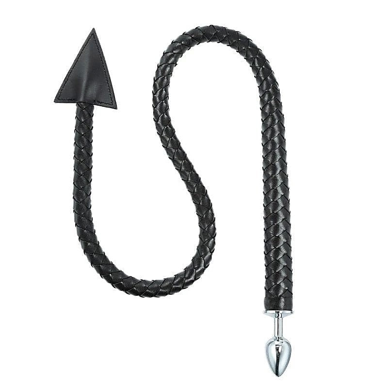 Premium Devil Long Butt Plug Metal by BDStyle - Butt Plugs